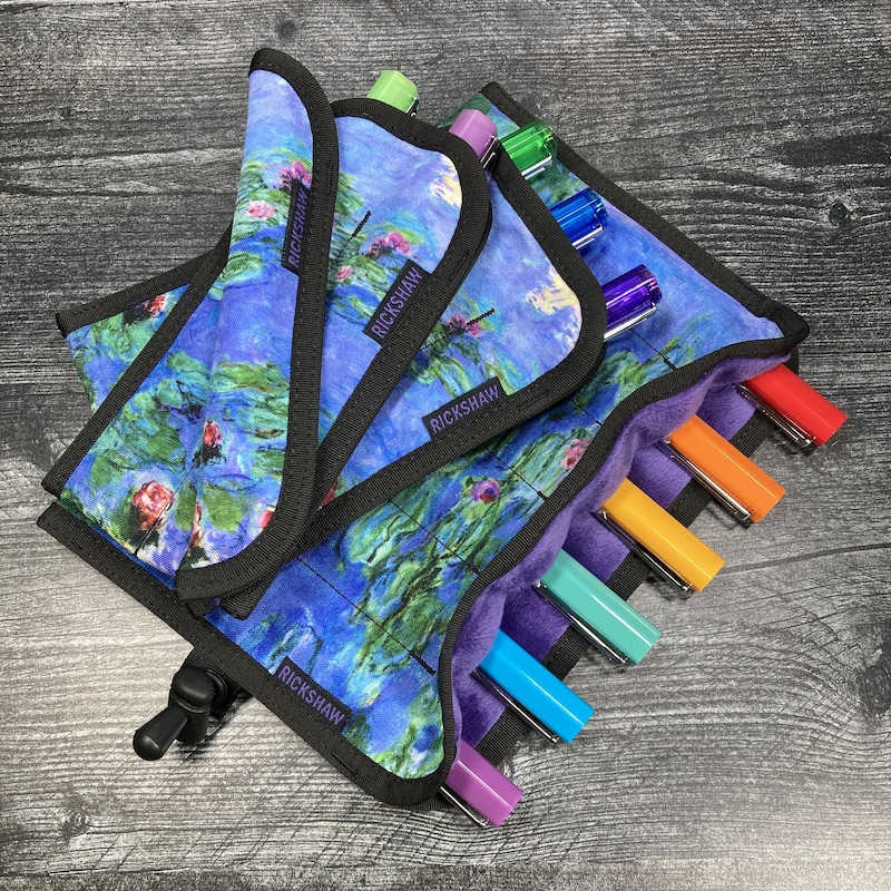 12-pen-coozy-bundle-monet-water-lilies
