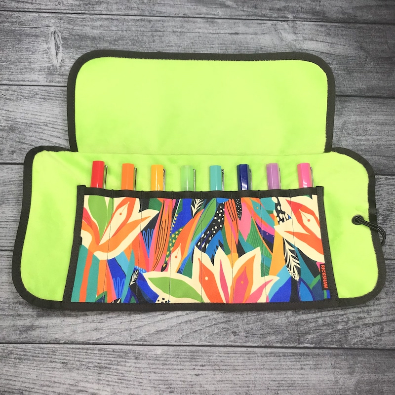 8-Pen Deluxe Pen Roll - Miami Pen Show