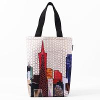 Jennifer Clifford: SF Skyline Gold Grocery Tote