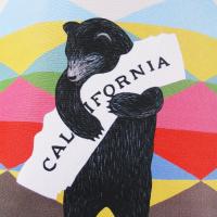 3Fish Studios: California Blanket Bear Mini Tote