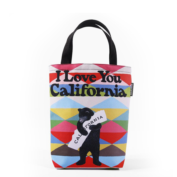 3Fish Studios: California Blanket Bear Mini Tote
