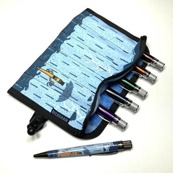 6-Pen Coozy Roll - "Tuesday's Forecast"