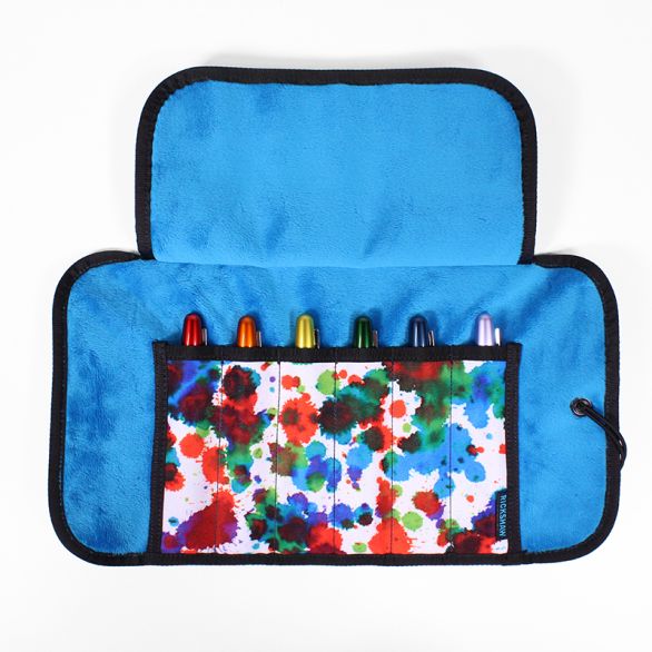 Deluxe Pen Roll - Ink Splatter 2