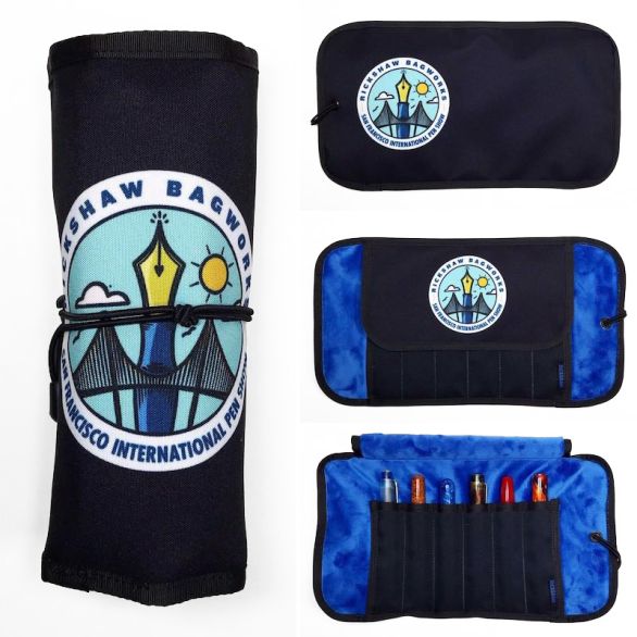 Deluxe Pen Roll SF Pen Show 2019 6-Pen @heymatthew