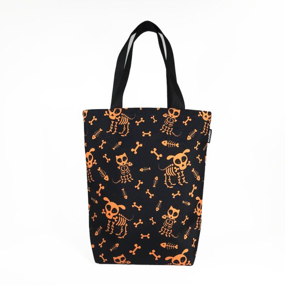 Grocery Tote - Halloween Bones