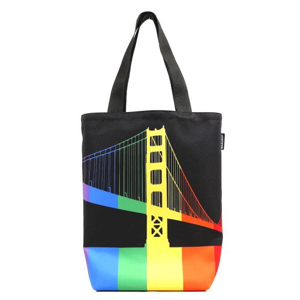 GGB Pride Stripe Grocery Tote