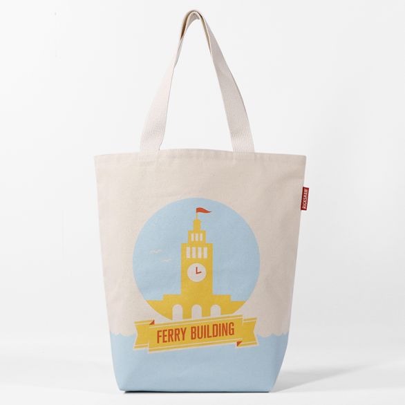 Ferry Building Landmark Grocery Tote