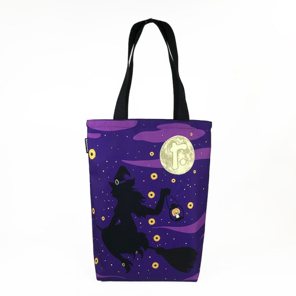 Grocery Tote - Halloween Witch