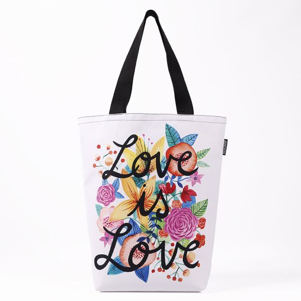 3Fish Studios: Love Is Love Grocery Tote