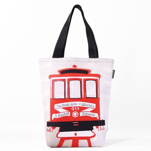 Jennifer Clifford: Cable Car Grocery Tote
