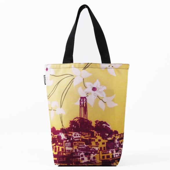 Jennifer Clifford: Coit Tower Flower Grocery Tote