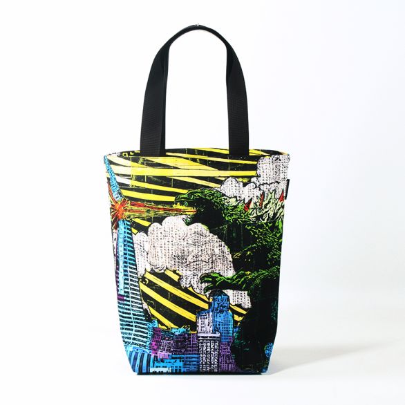3Fish Studios: Godzilla Grocery Tote