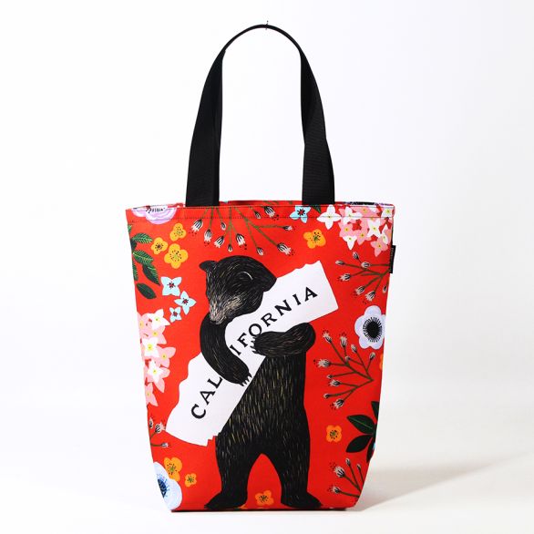 3Fish Studios: California Red Bear Grocery Tote