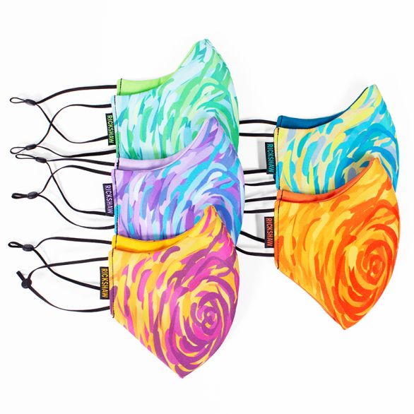 Face Mask - RAD Swirls