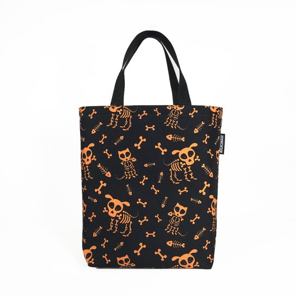 Mini Tote - Halloween Bones