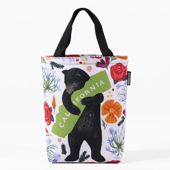3Fish Studios: California Botany Bear Mini Tote
