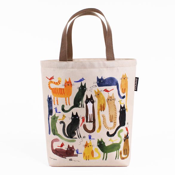 Cat Birds Mini Tote