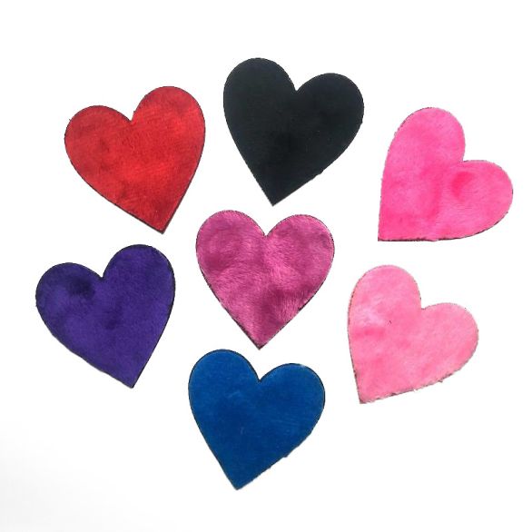 Plush Heart Sticker