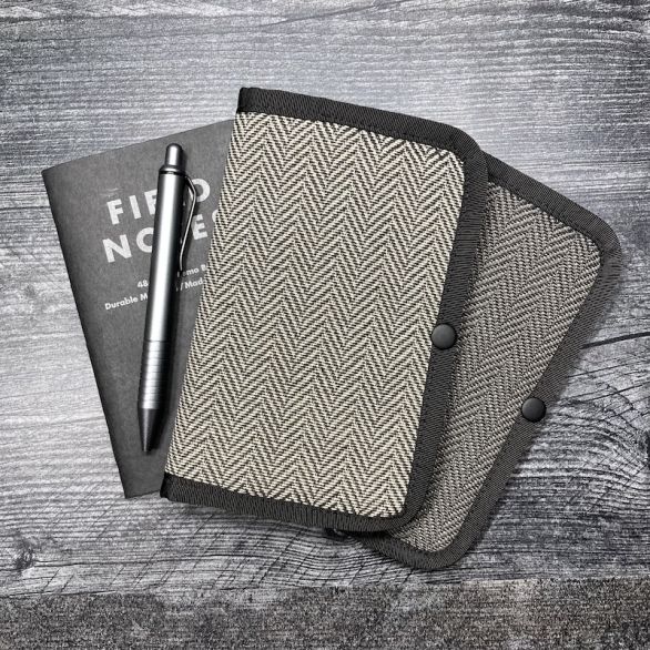 Pocket Notebook Folio - Performance Tweed