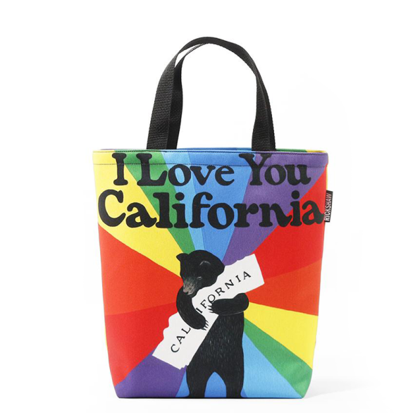 3Fish Studios: California Pride Bear Mini Tote