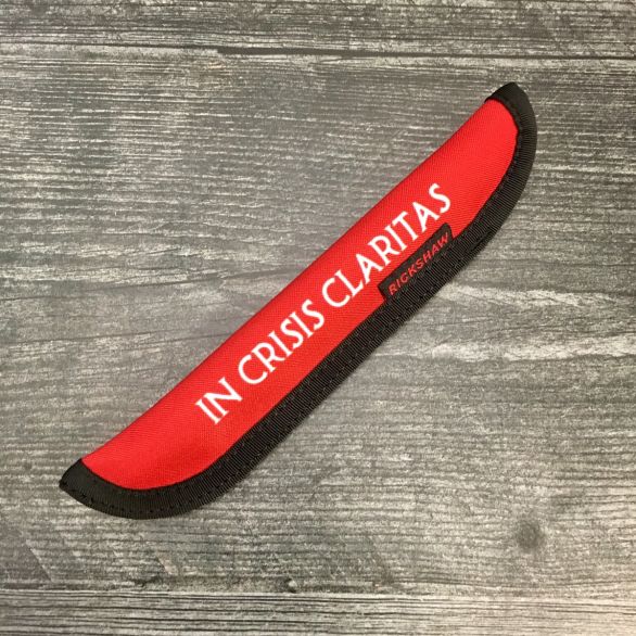 In Crisis Claritas Pen Sleeve - Red