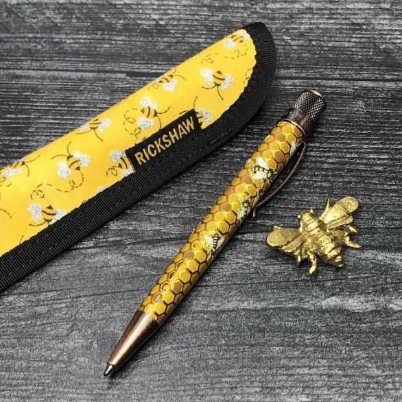Solo Pen Sleeve-Bees-Short