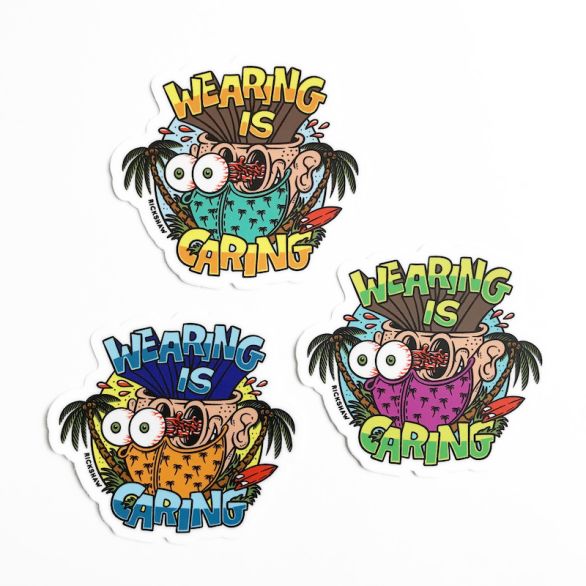 Joe Tamponi Face Mask Sticker Pack
