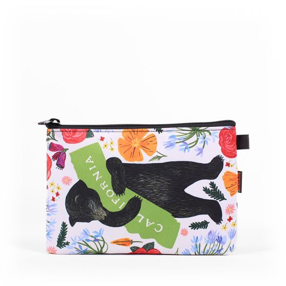 3Fish Studios: California Botany Bear Utility Pouch 