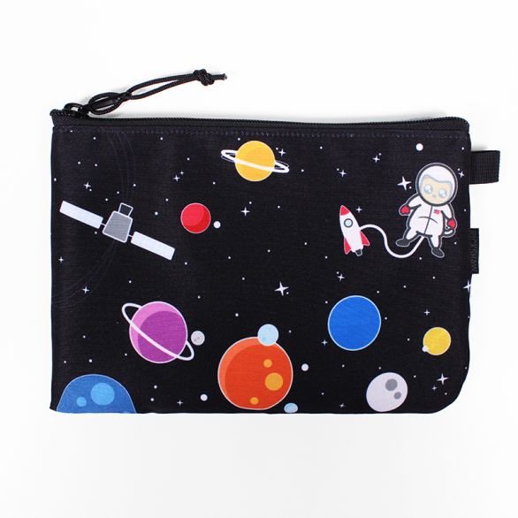 Space Cat Zipper Pouches