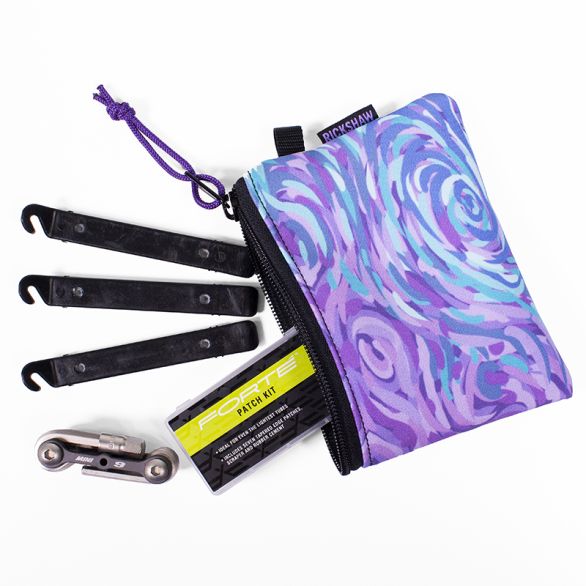 Mini Utility Pouch - RAD Swirls