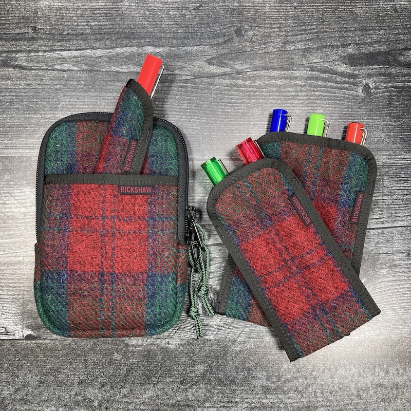 Harris tweed luggage bag cheap