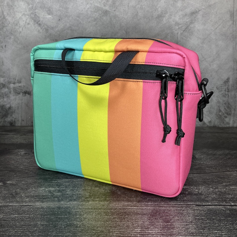 Rickshaw ショルダーバッグ made in San Francisco Banzai Bag - Summer Stripes
