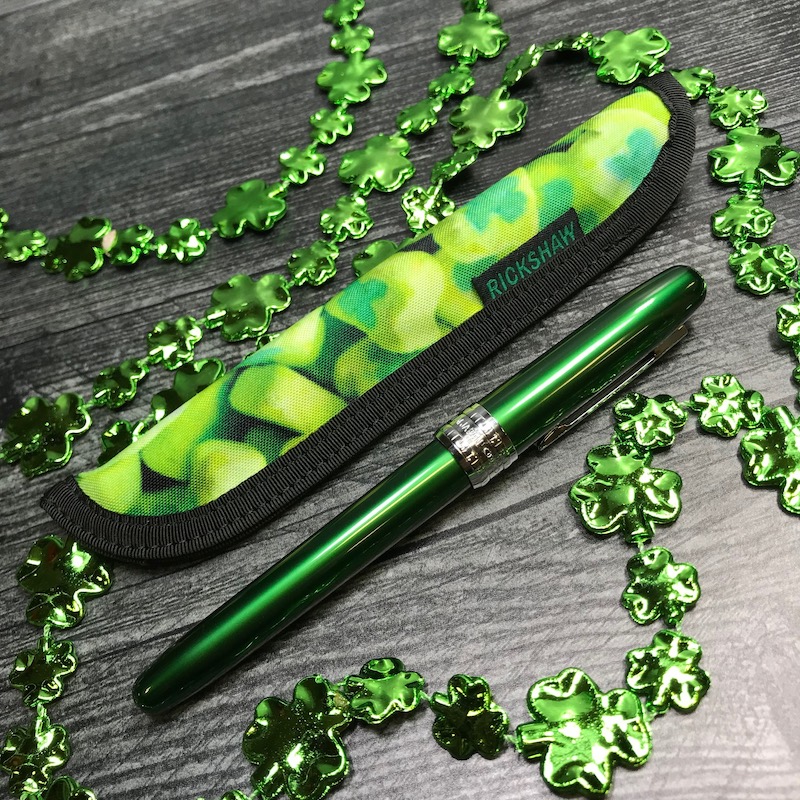 green lucky charm shoes