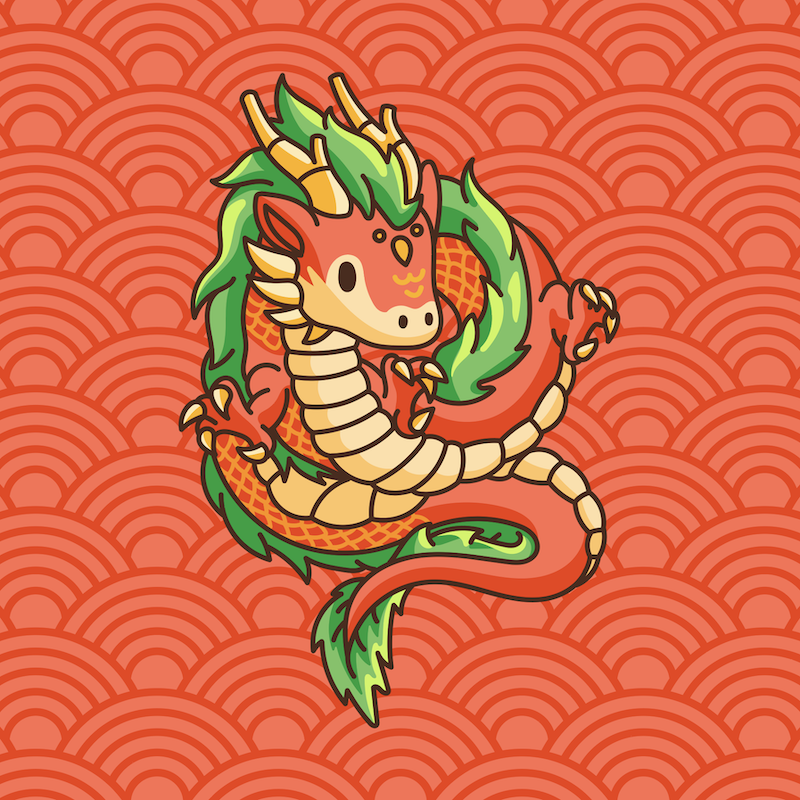 Coozy Case - Kawaii Dragon