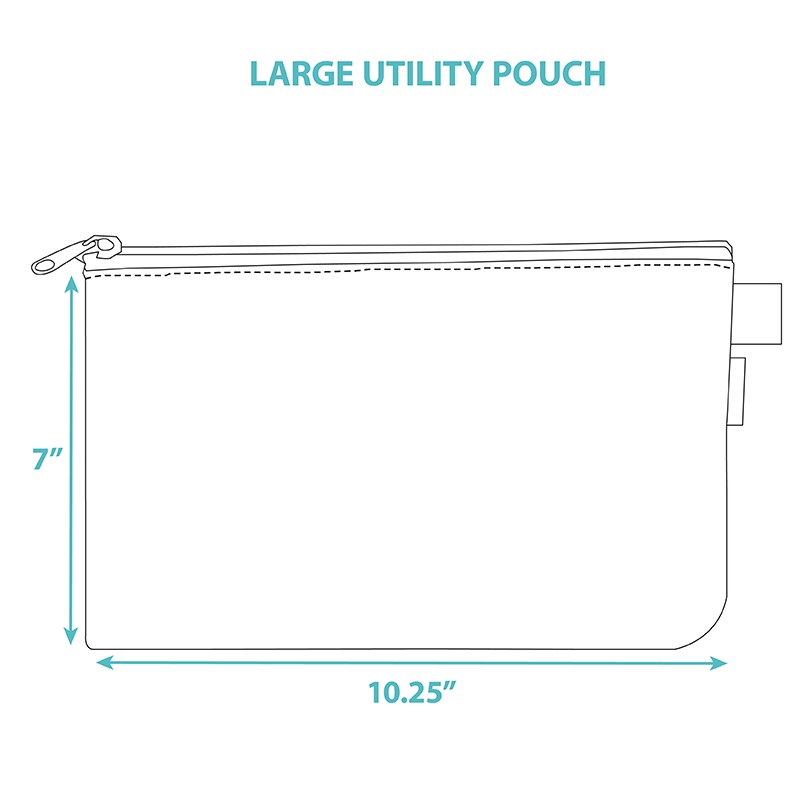 3Fish Studios: California Botany Bear Utility Pouch