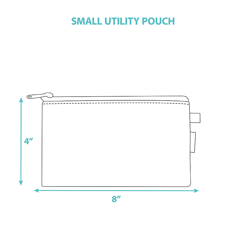 3Fish Studios: California Poppy Bear Utility Pouch